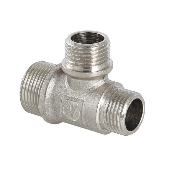 Фитинг резьбовой – тройник переходной c наружной резьбой 3/4″ х 1/2″ х 3/4″ VTr.131.RN.050405