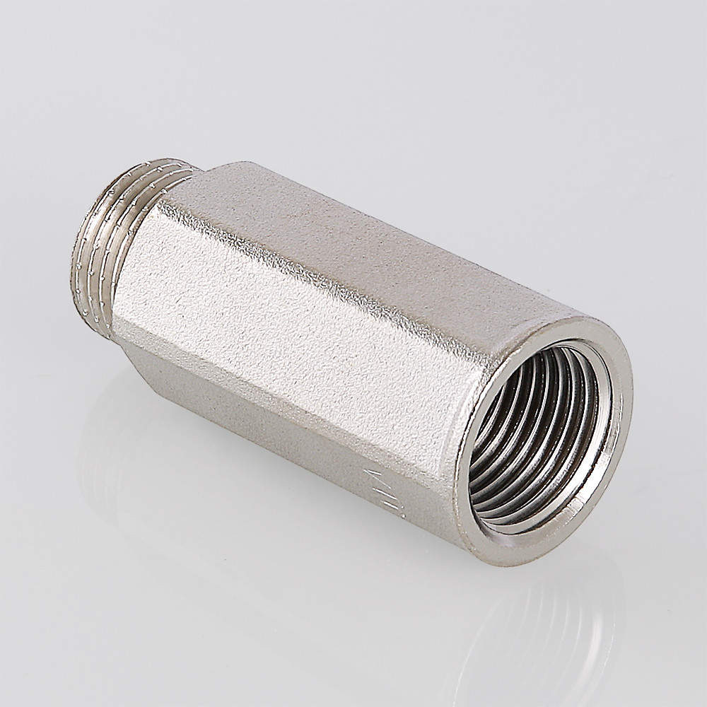 Фитинг резьбовой – удлинитель 1/2″ х 20 мм VTr.197.N.0420 — фото 2