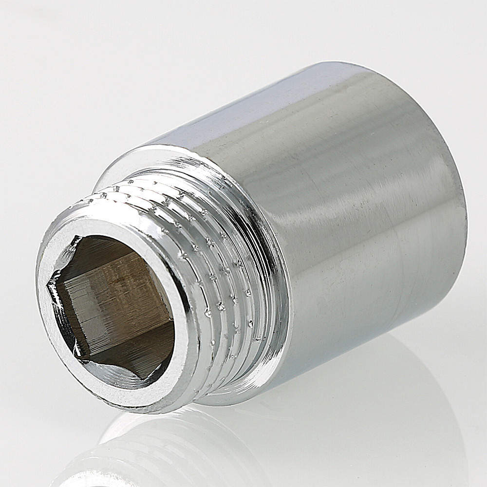 Фитинг резьбовой – удлинитель хромированный 1″ х 80 мм VTr.198.C.0680 — фото 4