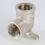Фитинг резьбовой – угольник с креплением (водорозетка) 1/2″ VTr.751.N.0004 — фото 4