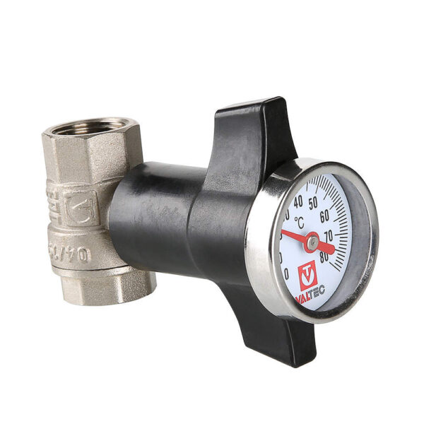 Кран шаровой c термометром 1/2″ VT.808.N.04