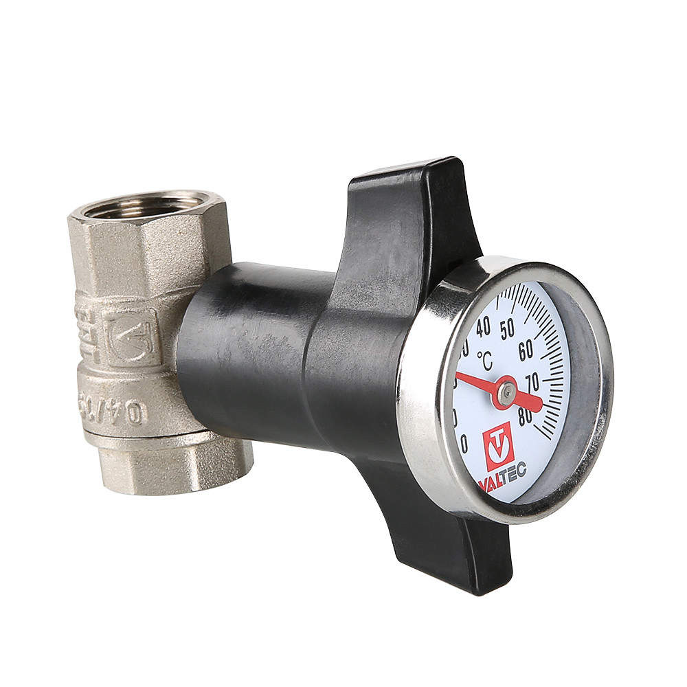 Кран шаровой c термометром 3/4″ VT.808.N.05