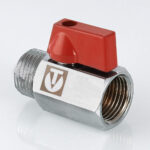 Кран шаровой MINI с внутренней/наружной резьбой 1/2″ VT.331.N.04 — фото 2