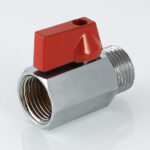 Кран шаровой MINI с внутренней/наружной резьбой 1/2″ VT.331.N.04 — фото 4