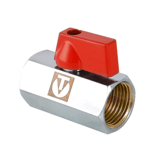 Кран шаровой MINI с внутренней резьбой 1/2″ VT.330.N.04