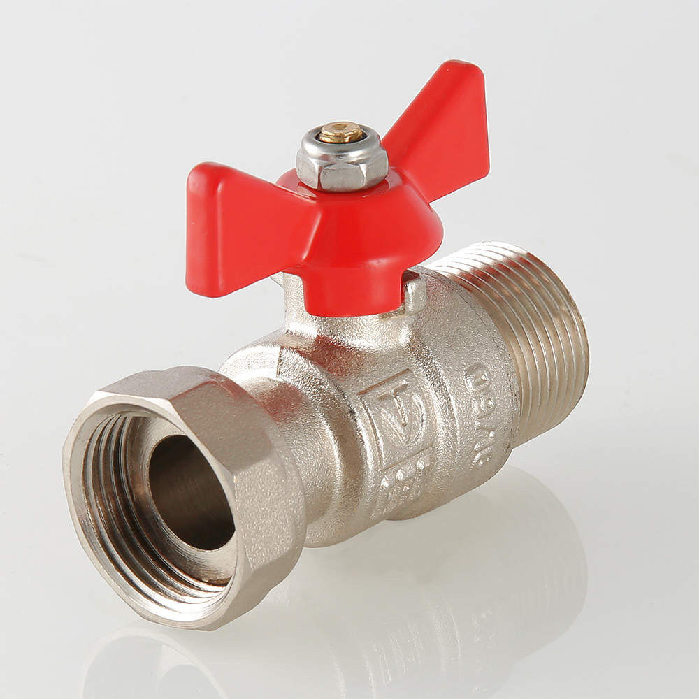 Кран шаровой с накидной гайкой и наружной резьбой 1/2″ VT.260.N.0404 — фото 4