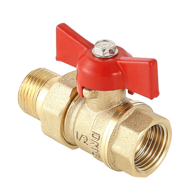 Кран шаровой «СТАНДАРТ» с полусгоном 1/2″ VT.127.G.04