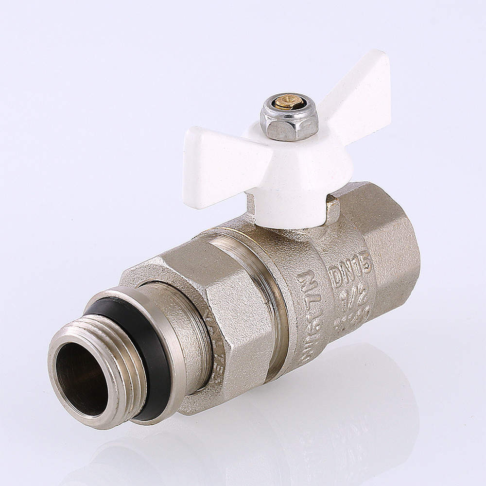 Кран шаровой VALTEC BASE с полусгоном и дополнительным уплотнением 1/2″ VT.227.NRW.04 — фото 4