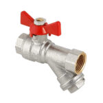 Кран шаровой VALTEC COMBI со встроенным фильтром 1/2″ VT.293.N.04 — фото 1