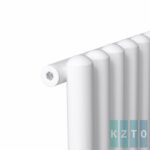 Стальной трубчатый радиатор КЗТО Гармония С40-1 1750 / 19 секций с нижней правой подводкой — фото 3