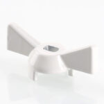 Ручка-бабочка для крана белая 1/2″–3/4″ VT.220.W.04 — фото 2