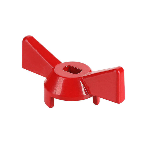 Ручка-бабочка для крана красная 1/2″–3/4″ VT.220.R.04