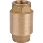 STOUT 1/2″ Клапан обратный пружинный муфтовый с металлическим седлом — фото 1