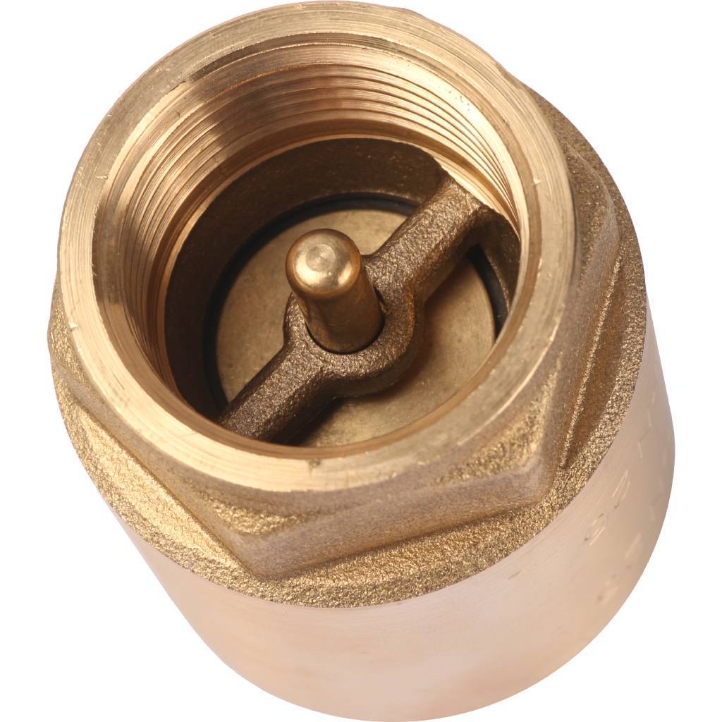 STOUT 1″ Клапан обратный пружинный муфтовый с металлическим седлом — фото 2