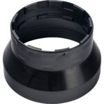 STOUT Элемент дымохода адаптер пластиковый DN101/133, для гермитизации терминала при проходе через крышу — фото 2