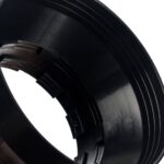 STOUT Элемент дымохода адаптер пластиковый DN101/133, для гермитизации терминала при проходе через крышу — фото 4
