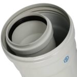 STOUT Элемент дымохода конденсац. труба 2000 мм DN60/100 м/п PP-FE — фото 4