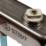 STOUT Коллектор из нержавеющей стали для радиаторной разводки 2 вых. — фото 3