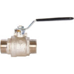 STOUT Кран шаровой полнопроходной, НР/НР, ручка рычаг 1 — фото 3
