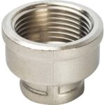STOUT Муфта ВВ переходная никелированная 1 X3/8 — фото 2