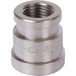 STOUT Муфта ВВ переходная никелированная 3/8X1/4 — фото 1