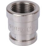 STOUT Муфта ВВ переходная никелированная 3/8X1/4 — фото 2