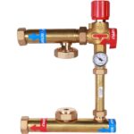 STOUT Насосно-смесительный узел ISOTHERM 30-50°C, без насоса. — фото 2