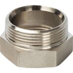 STOUT Разъемное соединение американка ВН никелированное, уплотнение под гайкой o-ring кольцо 1 — фото 4
