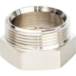 STOUT Разъемное соединение американка ВН никелированное, уплотнение под гайкой o-ring кольцо 1 1/4 — фото 4