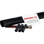 STOUT SAC-0010 Муфта термоусаживаемая для резинового кабеля до 1 кВ сечением 3х1,5-2,5 мм2 — фото 2