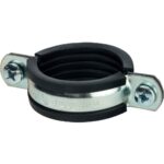 STOUT SAC-0020-Комплекты Хомут для труб, комплект: хомут+шпилька шуруп +дюбель пластиковый 1 1/2 (47-52) — фото 2