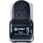 STOUT SCS-0001 Реле давления для водоснабжения PM12G, 3-12 бар,1/4″, с накидной гайкой — фото 2