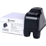 STOUT SCS-0001 Реле давления для водоснабжения PM5G, 1-5 бар, 1/4″, с накидной гайкой. — фото 1
