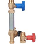 STOUT SDG-0002 Насосная группа с термостатическим смесительным клапаном 3/4″ без насоса — фото 4
