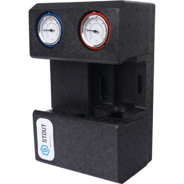 STOUT SDG-0002 Насосная группа с термостатическим смесительным клапаном 3/4″ без насоса