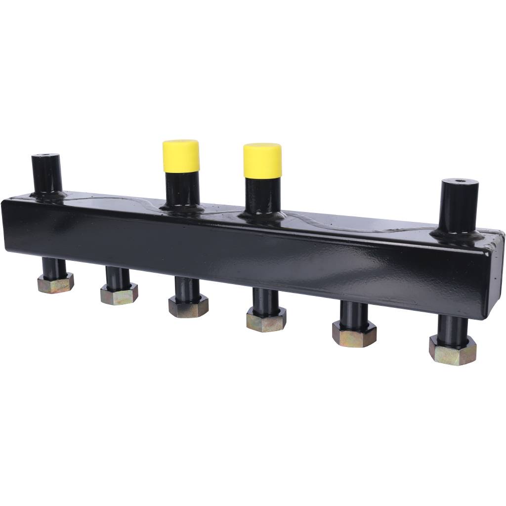 STOUT SDG-0016 Стальной распределительный коллектор 3 отопительных контура. В теплоизоляции DN 20 — фото 2