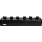 STOUT SDG-0016 Стальной распределительный коллектор 3 отопительных контура. В теплоизоляции DN 25 — фото 2