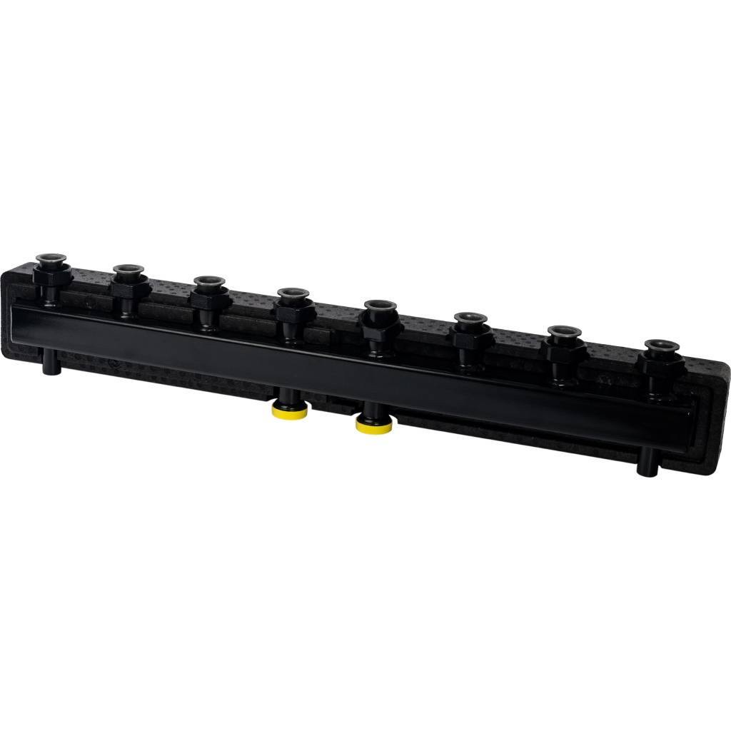 STOUT SDG-0016 Стальной распределительный коллектор 4 отопительных контура. В теплоизоляции DN 25 — фото 4