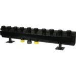 STOUT SDG-0016 Стальной распределительный коллектор 5 отопительных контуров. В теплоизоляции DN 32 — фото 3