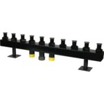 STOUT SDG-0016 Стальной распределительный коллектор 5 отопительных контуров. В теплоизоляции DN 32 — фото 4