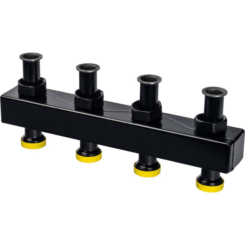 STOUT SDG-0017 Стальной распределительный коллектор 2(3) отопительных контура. В теплоизоляции DN 25 — фото 4