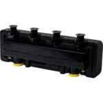 STOUT SDG-0018 Стальной распределительный коллектор 2 отопительных контура с гидравлическим разделителем DN 25 — фото 4