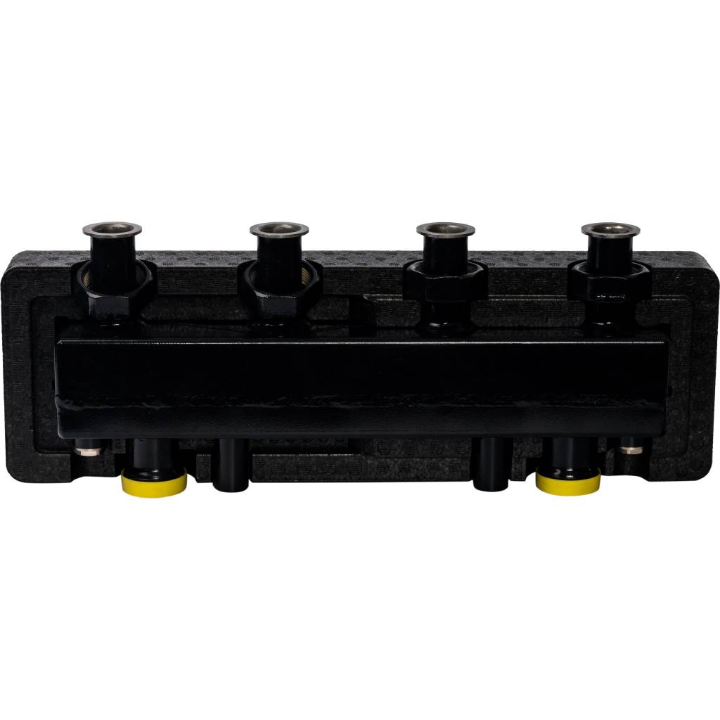 STOUT SDG-0018 Стальной распределительный коллектор 2 отопительных контура с гидравлическим разделителем DN 20 — фото 4