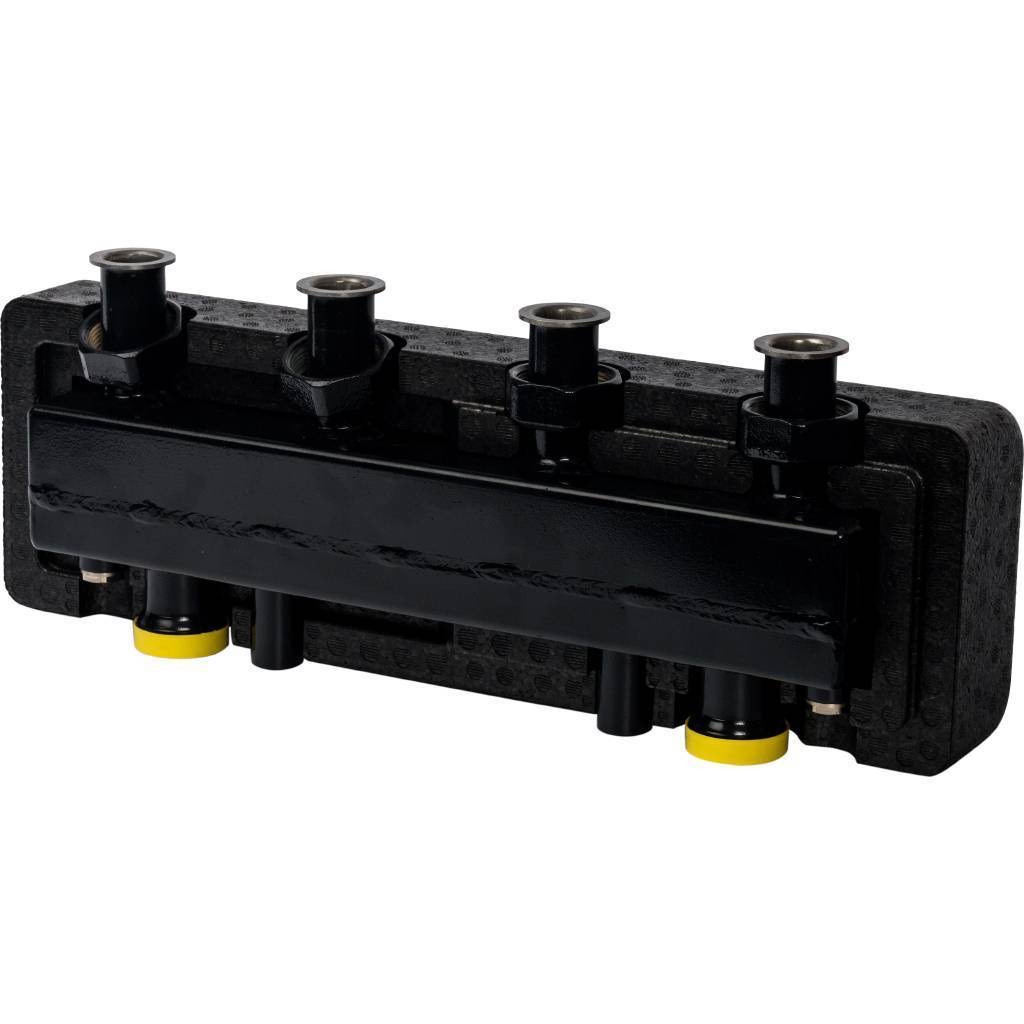 STOUT SDG-0018 Стальной распределительный коллектор 2 отопительных контура с гидравлическим разделителем DN 20