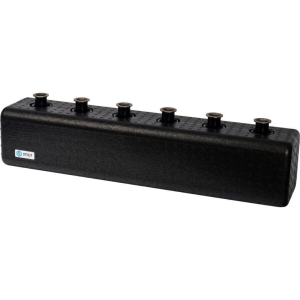STOUT SDG-0018 Стальной распределительный коллектор 3 отопительных контура с гидравлическим разделителем DN 20