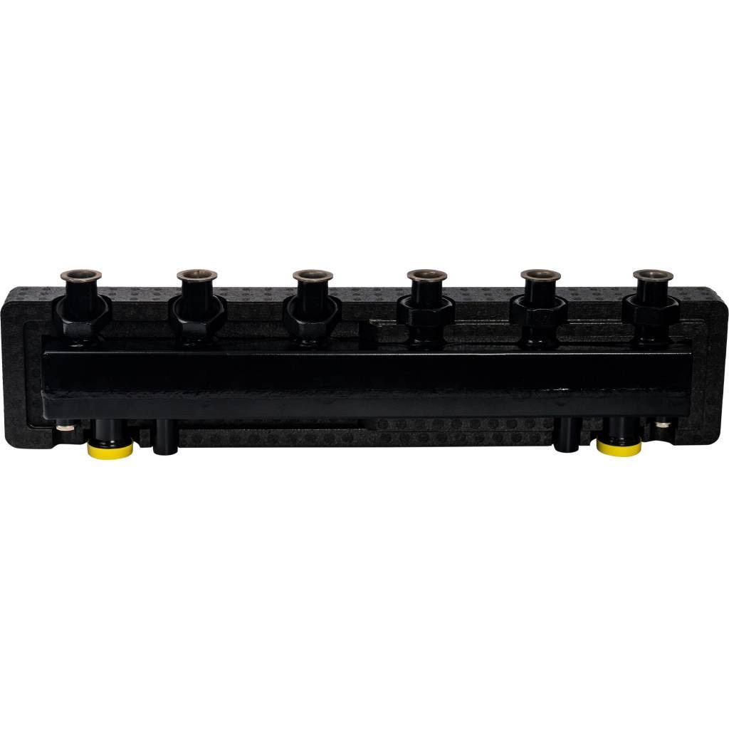 STOUT SDG-0018 Стальной распределительный коллектор 3 отопительных контура с гидравлическим разделителем DN 20 — фото 3