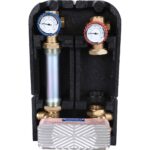 STOUT SDG-0038 Насосная группа с теплообменником 18 пластин, без насоса в теплоизоляции — фото 1