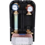 STOUT SDG-0038 Насосная группа с теплообменником 34 пластины, без насоса в теплоизоляции — фото 1