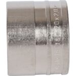 STOUT SFA-0020-002002 STOUT Монтажная гильза 20х2.0 никелированная для труб из сшитого полиэтилена аксиальный — фото 2