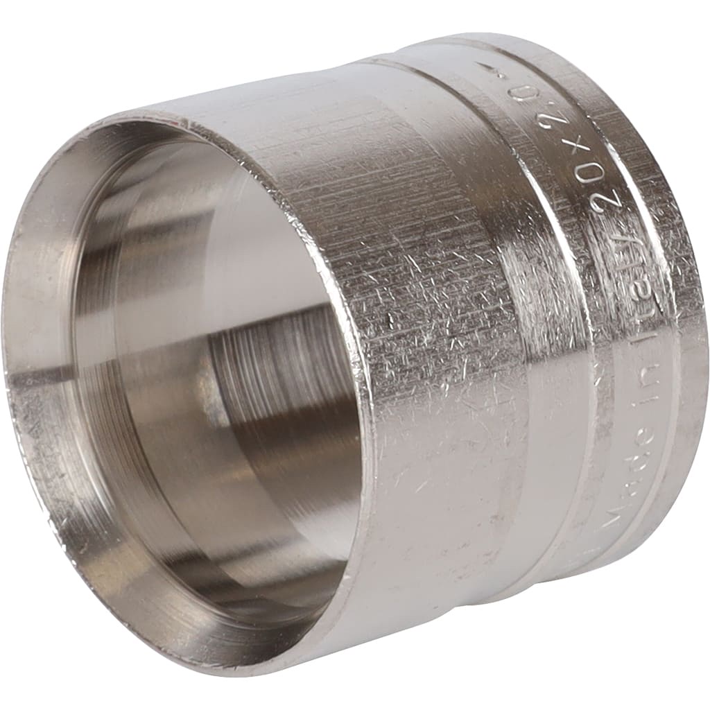 STOUT SFA-0020-002002 STOUT Монтажная гильза 20х2.0 никелированная для труб из сшитого полиэтилена аксиальный — фото 4